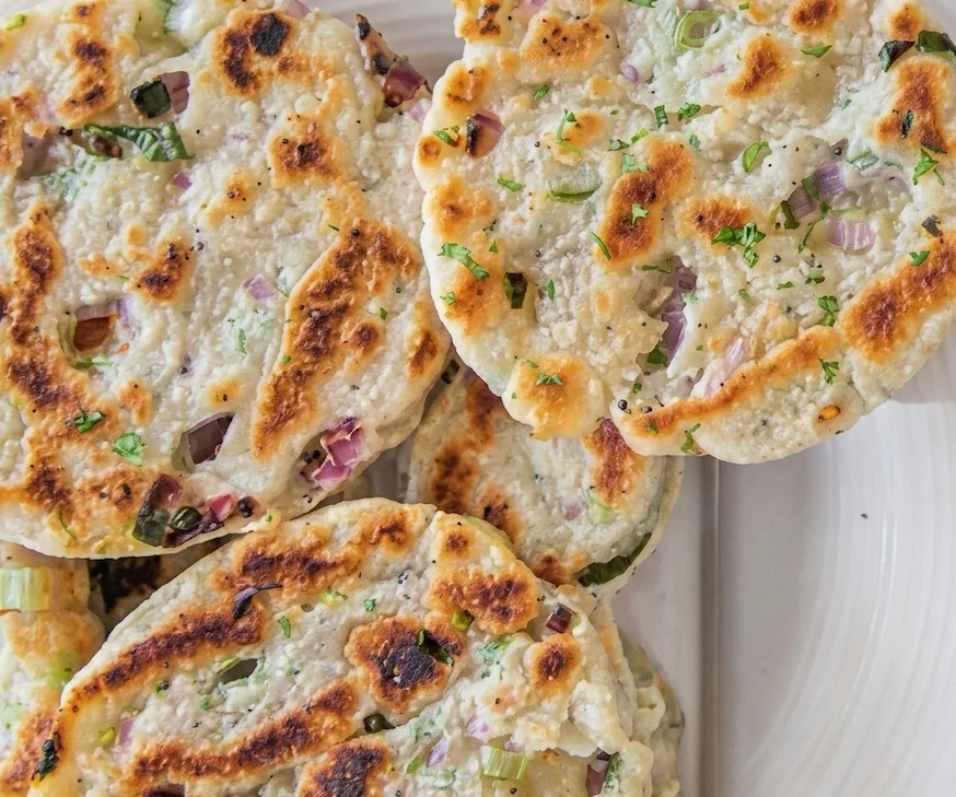 Griddled Sri Lankan roti